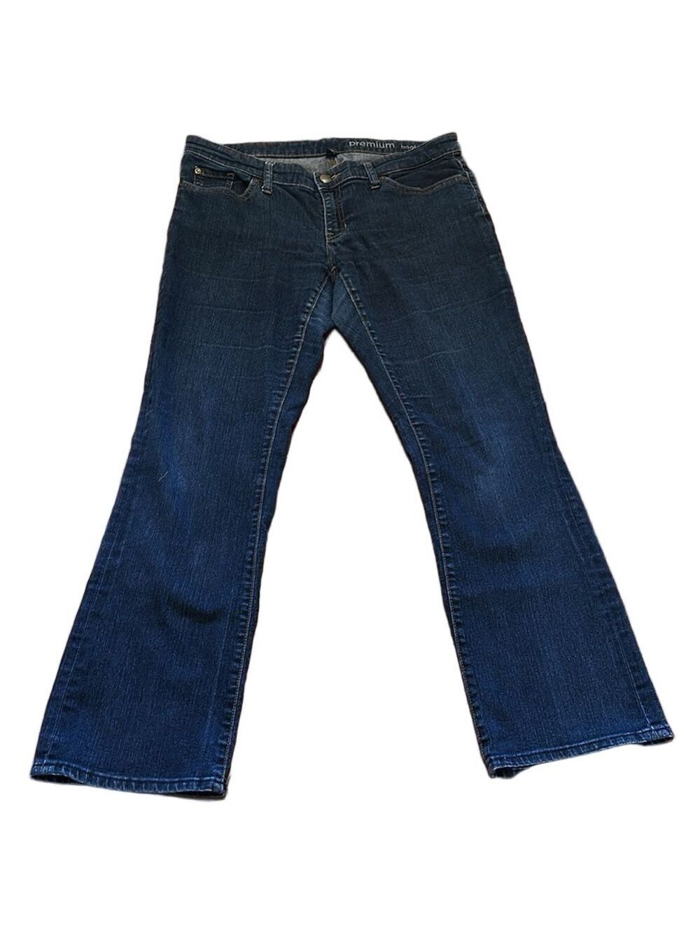 Gap Women's Blue Jeans Premium Boot Size 10 - Picture 2 of 9